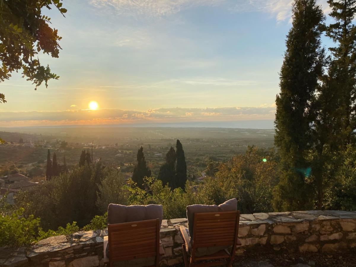 Petromanos, A Unique Place With Dreamy Sunsets! Villa Xirokambos  Exteriör bild